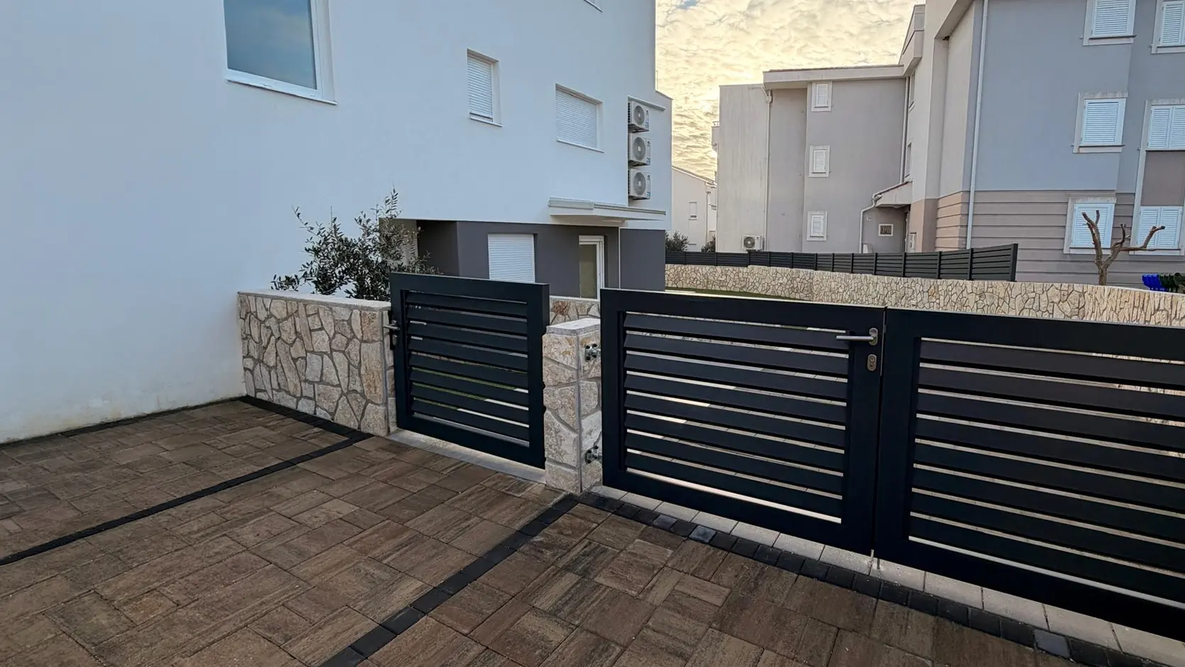 Aluminijske dvorišne ograde Poreč Istra