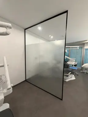 Fiksne staklene pregrade po mjeri Zagreb